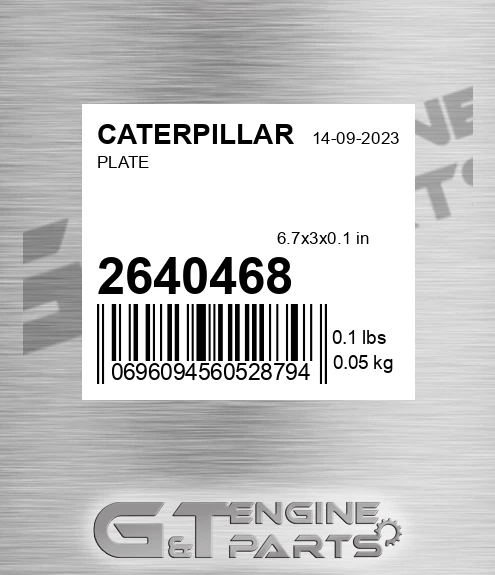 2640468 Plate