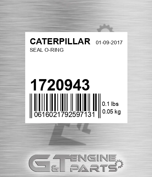 172-0943 Seal O-ring for CATERPILLAR