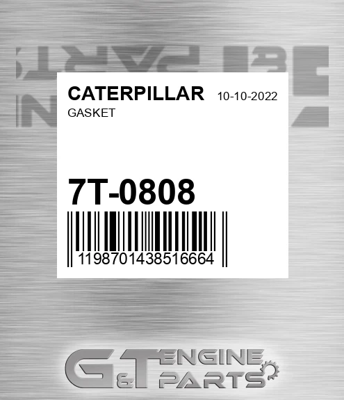 7T-0808 Gasket