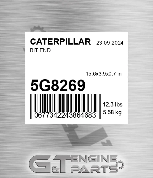 5G8269 Bit End
