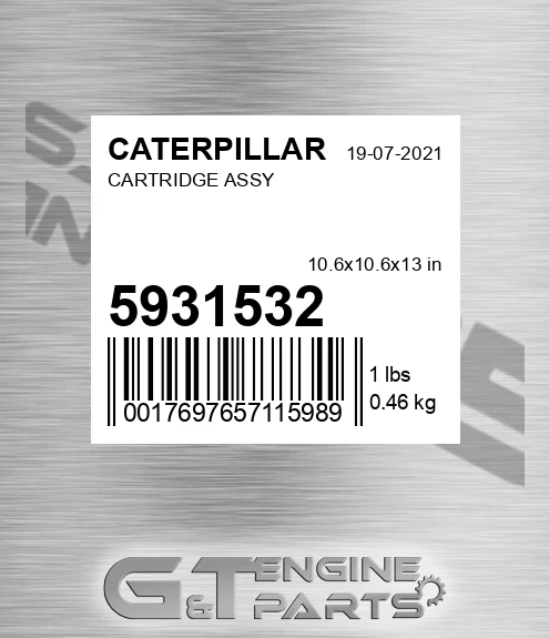 593-1532 Cartridge Assy for CATERPILLAR