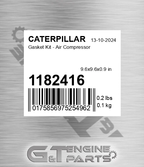 1182416 Gasket Kit - Air Compressor for CATERPILLAR