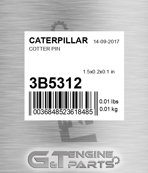 3B5312 Cotter Pin