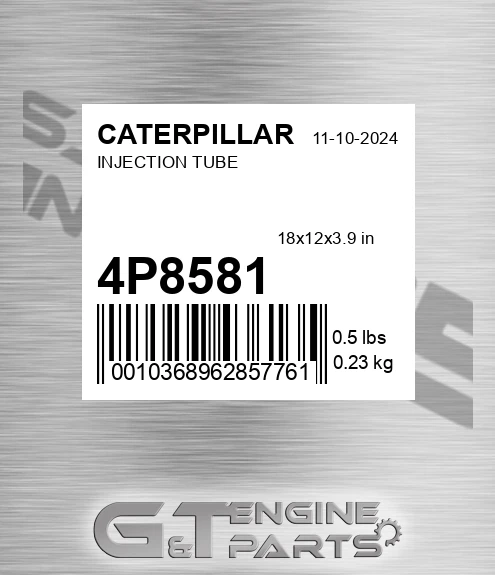 4P-8581 Injection Tube