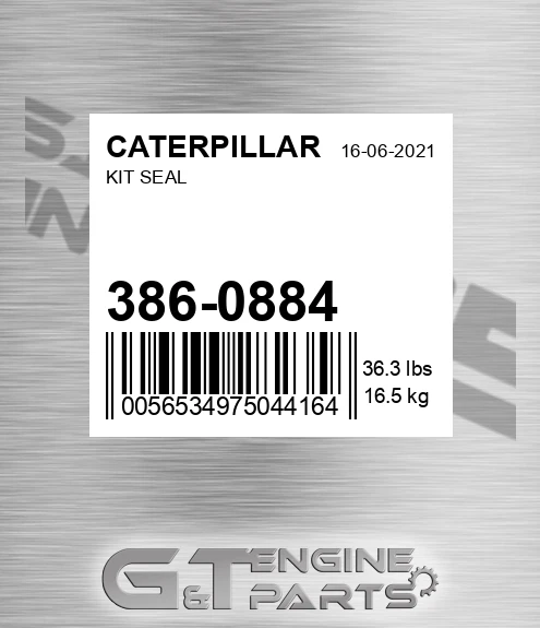 386-0884 Kit Seal
