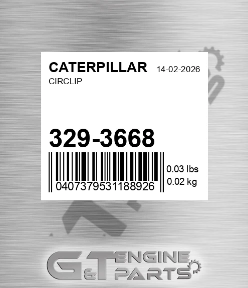 329-3668 Circlip