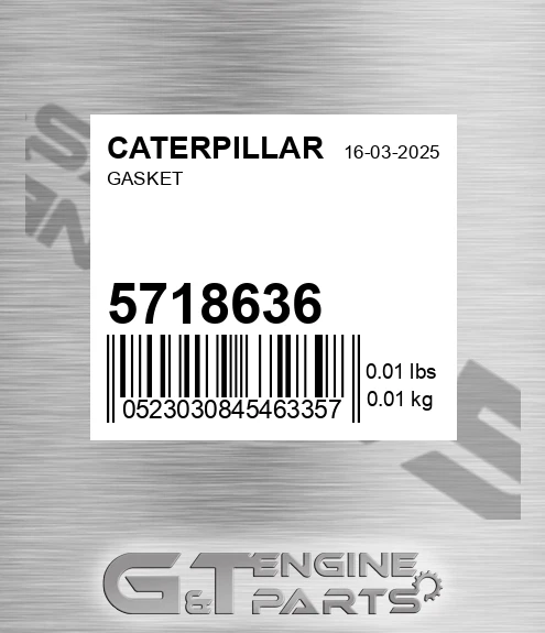 571-8636 Gasket for CATERPILLAR