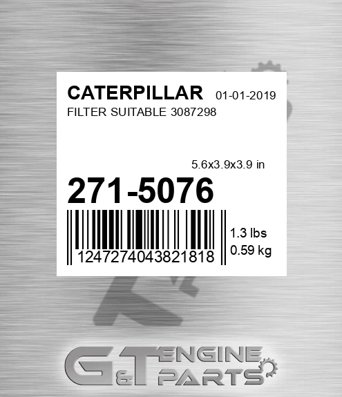 271-5076 Filter Suitable 3087298