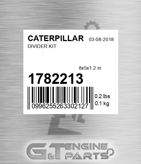 178-2213 Divider Kit for CATERPILLAR