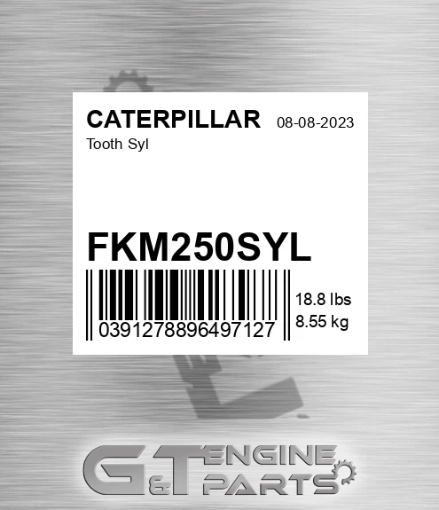 FKM250SYL Tooth Syl for CATERPILLAR