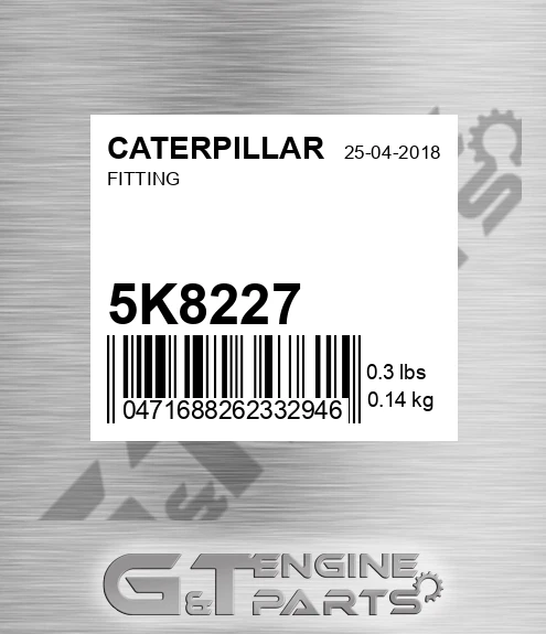 5K8227 Fitting