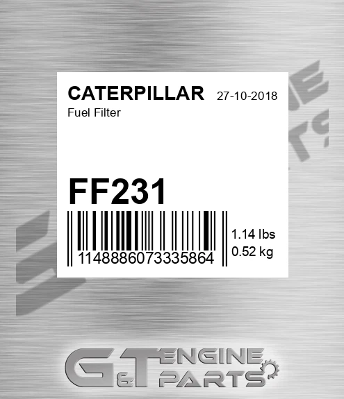 FF231 CATERPILLAR Fuel Filter