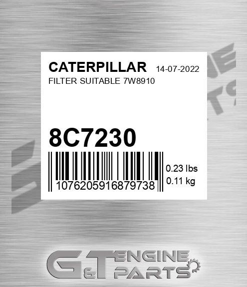 8C-7230 Filter Suitable 7w8910