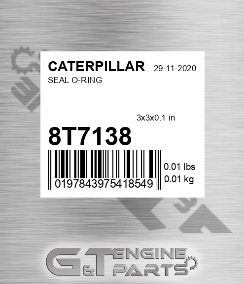 8T-7138 Seal O-ring