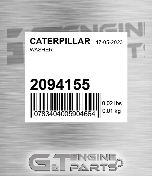 209-4155 Washer for CATERPILLAR