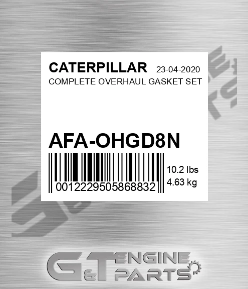 AFA-OHGD8N Complete Overhaul Gasket Set
