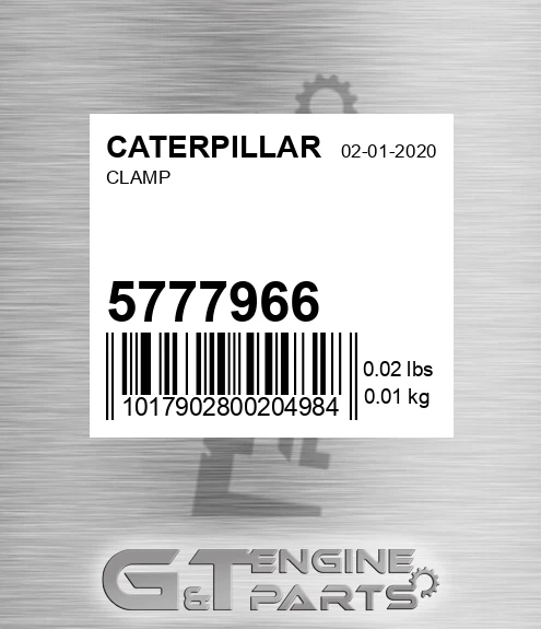 5777966 Clamp