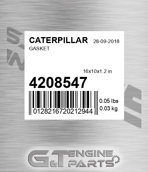 420-8547 Gasket for CATERPILLAR