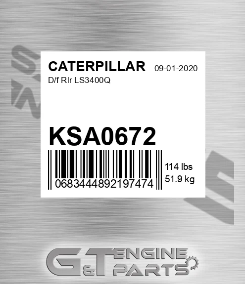 KSA0672 D/f Rlr Ls3400q