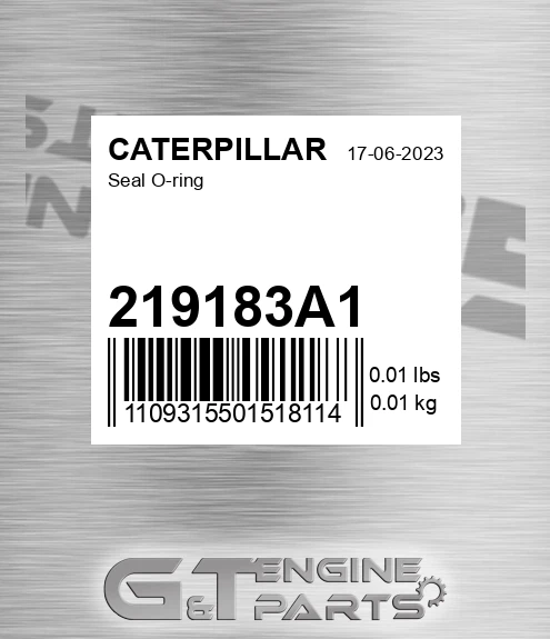 219183A1 CATERPILLAR Seal O-ring