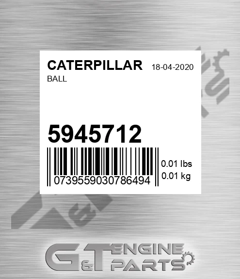 5945712 Ball