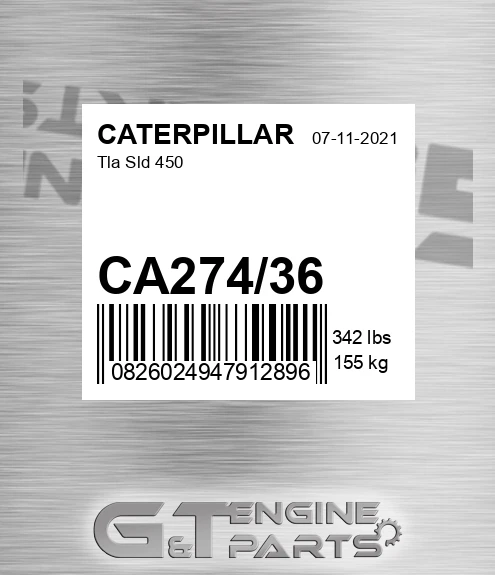 CA27436 Tla Sld 450 for CATERPILLAR