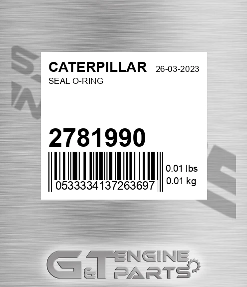 278-1990 Seal O-ring for CATERPILLAR