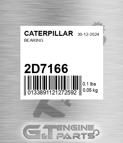 2D7166 CATERPILLAR Bearing