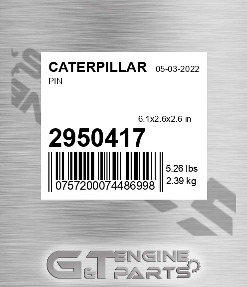 295-0417 Pin