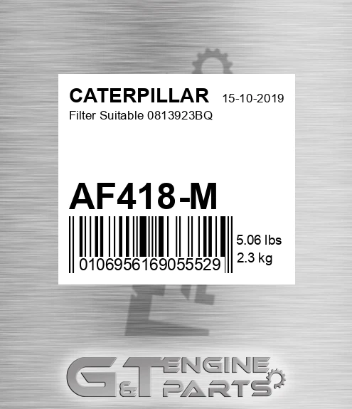 AF418-M Filter Suitable 0813923bq