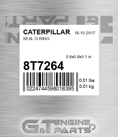 8T-7264 Seal O-ring for CATERPILLAR