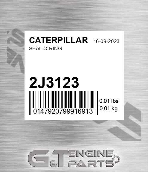 2J-3123 Seal O-ring