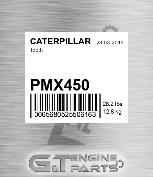 PMX450 CATERPILLAR Tooth