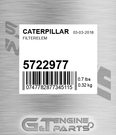 5722977 Filterelem
