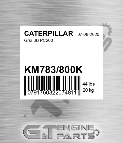 KM783/800K Grsr 3b Pc200 for CATERPILLAR