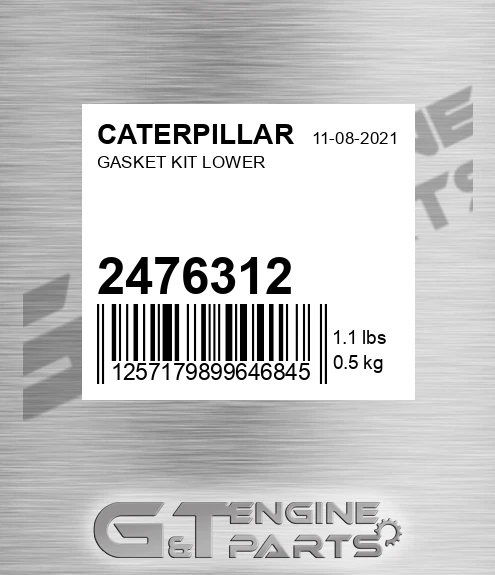 247-6312 Gasket Kit Lower for CATERPILLAR