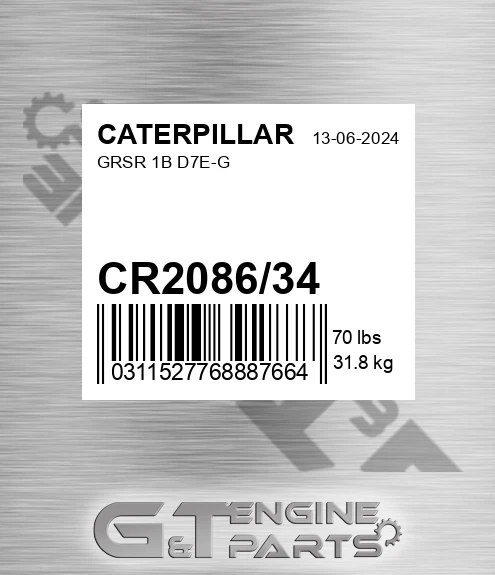 CR2086/34 Grsr 1b D7e-g for CATERPILLAR