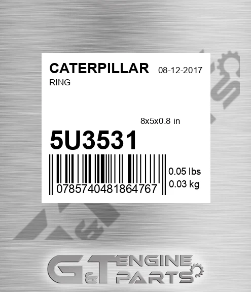 5U3531 Ring for CATERPILLAR