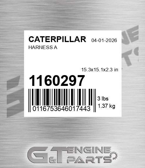 1160297 Harness A for CATERPILLAR