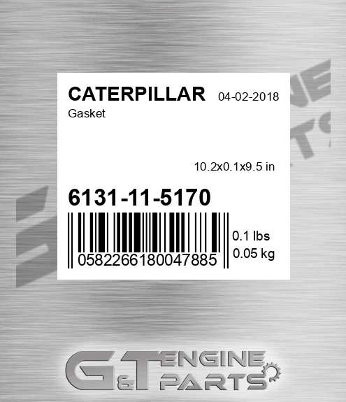 6131115170 Gasket