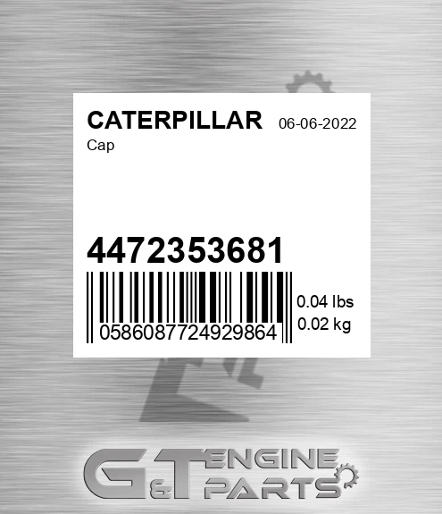 4472353681 Cap