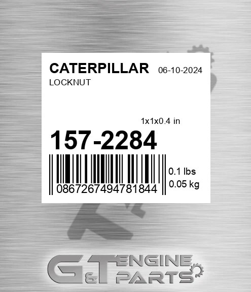 157-2284 Locknut