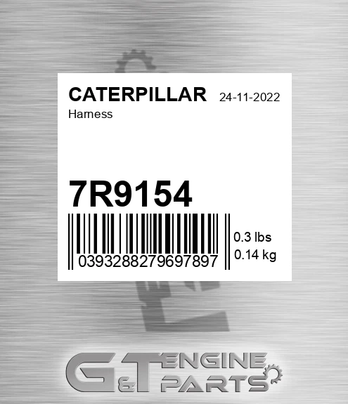 7R9154 Harness
