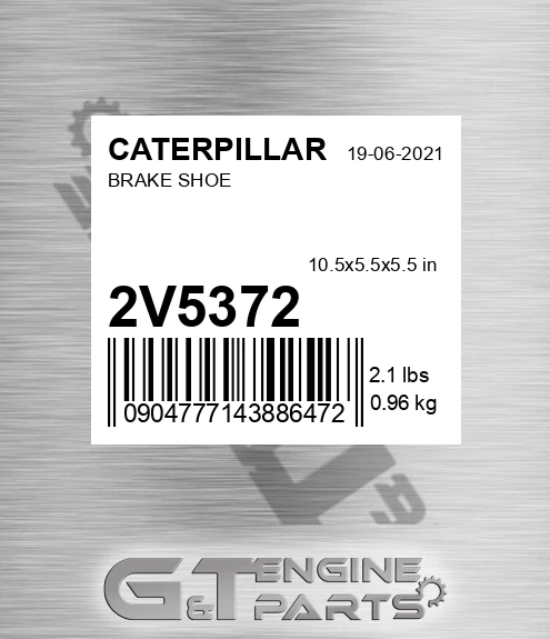 2V-5372 Brake Shoe