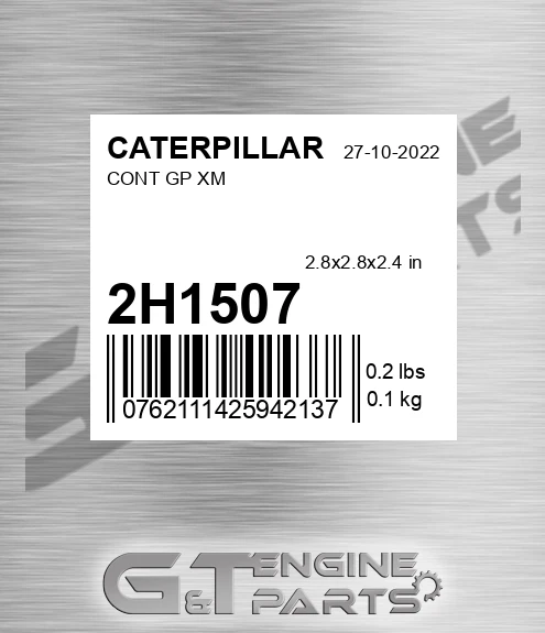 2H1507 Cont Gp Xm for CATERPILLAR