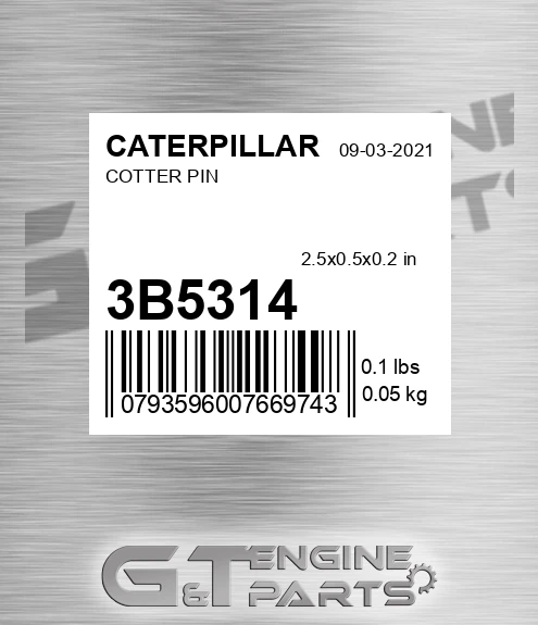 3B5314 Cotter Pin