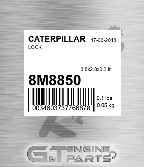 8M8850 Lock