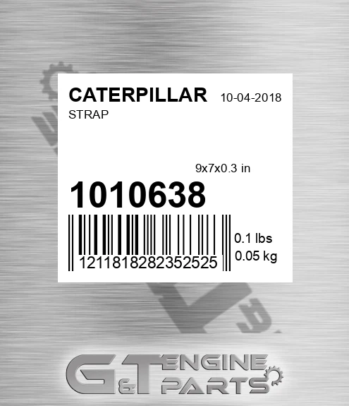 101-0638 Strap for CATERPILLAR