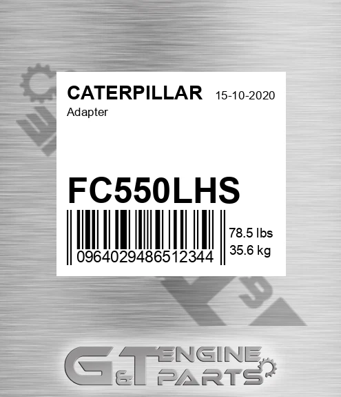 FC550LHS Adapter for CATERPILLAR
