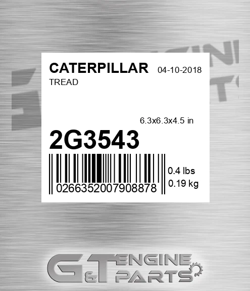 2G3543 Tread